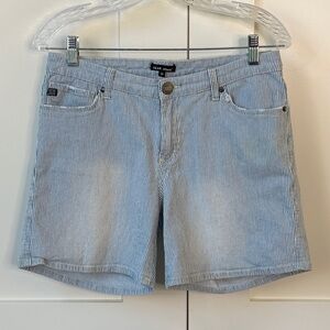 Dear John Light Blue Striped Shorts